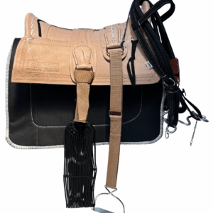 Arreio Campeão Completo Aço Níquel 9 Peças Nylon e Percinta