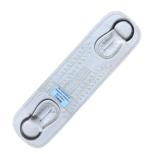 Travessão para Arreio Charuto Argola Aço Níquel