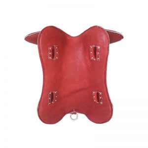 Arreio Cutuca Lombilho para Doma Coberto de Vaqueta - Imagem 3